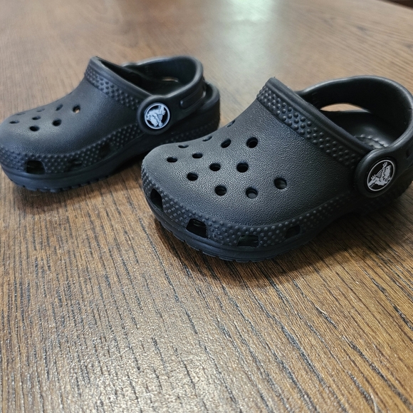 Crocs Classic Clog-T Black Infants Size 4C NEW - Picture 4 of 12